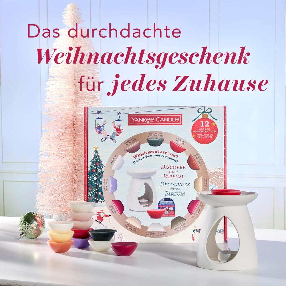 Yankee Candle Geschenkset Après Ski Wax Melt Discovery Set – 12 Wachsmelts